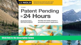 Books to Read  Patent Pending in 24 Hours  Best Seller Books Best Seller