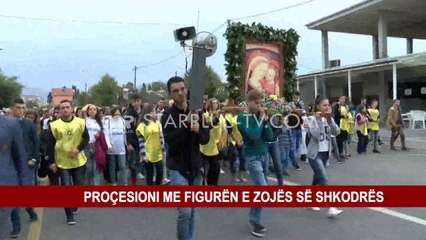 PROÇESIONI ME FIGURËN E ZOJËS SË SHKODRËS