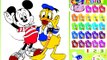 Disney Coloring Pages For Kids - Mickey Mouse and Donald Duck