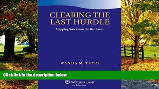 Big Deals  Clearing the Last Hurdle: Mapping Success on the Bar Exam  Best Seller Books Best Seller