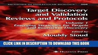 Ebook Target Discovery and Validation Reviews and Protocols: Emerging Strategies for Targets and