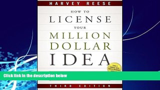 Books to Read  How to License Your Million Dollar Idea: Cash In On Your Inventions, New Product
