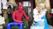 Spiderman & Maleficent’s Wedding Frozen Elsa, Pink Spidergirl, Joker, Hulk, Iron Man! Superhero Fun