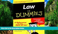 Big Deals  Law For Dummies? (For Dummies (Lifestyles Paperback))  Full Ebooks Most Wanted