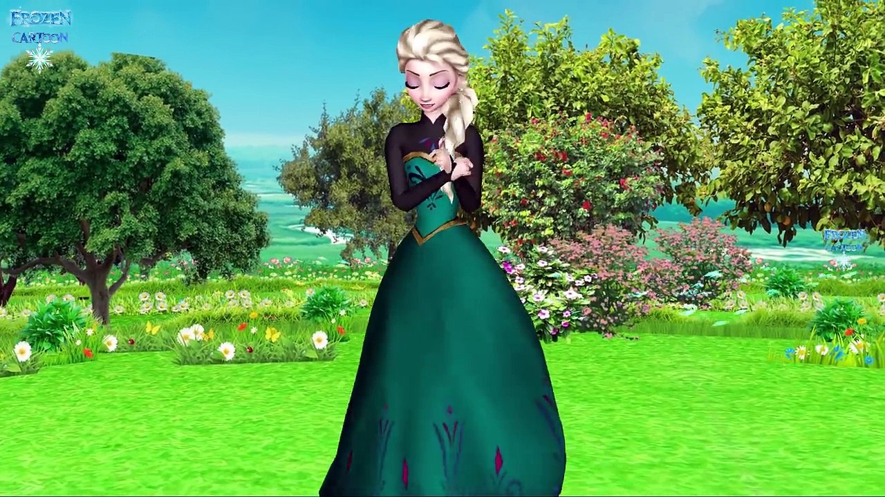 Frozen Songs For Children Nursery Rhymes Finger Family | Frozen Row Row Row Your Boat Nursery Rhymes