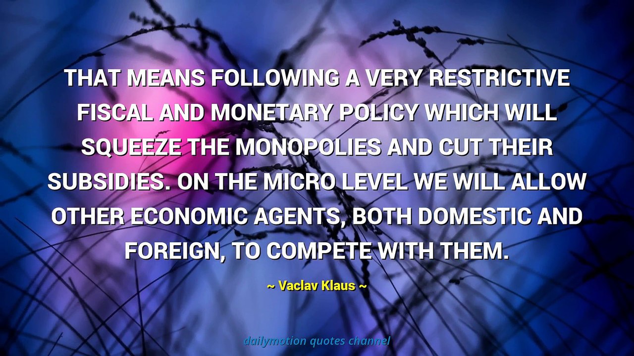 Vaclav Klaus Quotes #2