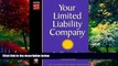 Big Deals  Your Limited Liability Company: An Operating Manual with CDROM  Best Seller Books Best