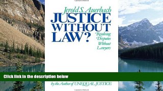 Big Deals  Justice without Law? (Galaxy Books)  Best Seller Books Best Seller