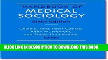 [FREE] EBOOK Handbook of Medical Sociology, Sixth Edition ONLINE COLLECTION