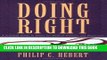 [FREE] EBOOK Doing Right: A Practical Guide to Ethics for Medical Trainees and Physicians BEST