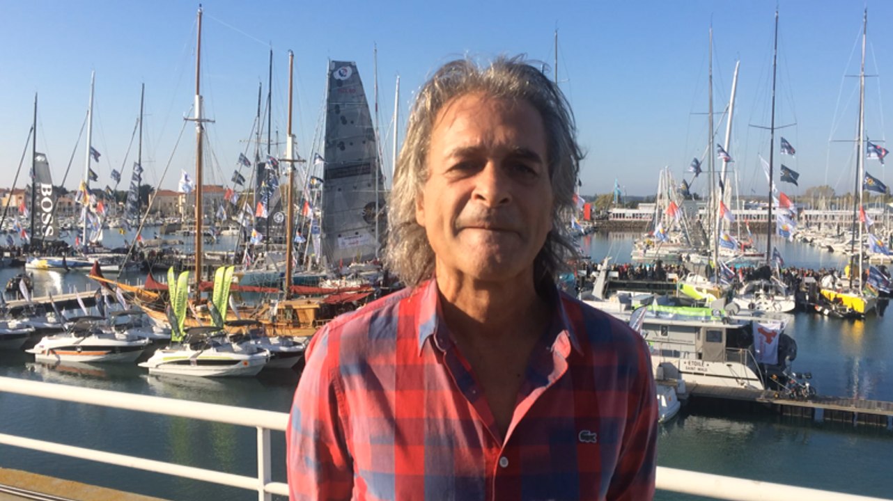 Titouan Lamazou. Quel est votre programme aux Sables-d'Olonnes