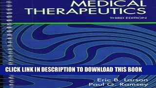 [READ] EBOOK Medical Therapeutics, 3e BEST COLLECTION