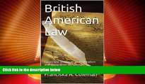 Big Deals  British American Law: Cases and Materials on Federalism and Separation of Powers  Best