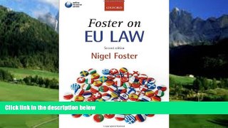Books to Read  Foster on EU Law  Best Seller Books Most Wanted