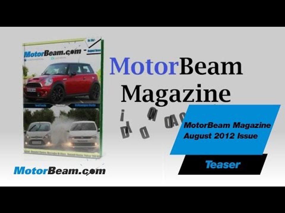 MotorBeam Magazine August 2012 Issue Teaser
