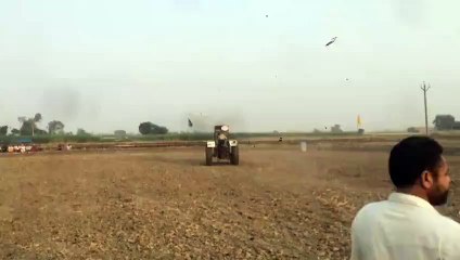 Who knew you could do this with a farm tractor.