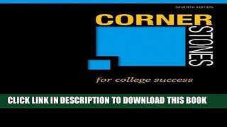 [Ebook] Cornerstones for College Success Plus NEW MyStudentSuccessLab  Update -- Access Card