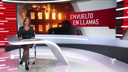 Mira cómo un voraz incendio destruyó edificios