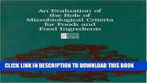 Ebook An Evaluation of the Role of Microbiological Criteria for Foods and Food Ingredients Free Read