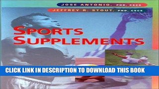 Ebook Sports Supplements Free Read