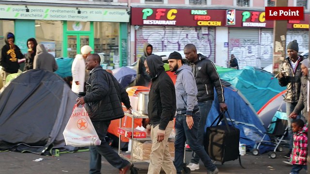 Réfugiés : les habitants du nord de Paris sont à bout