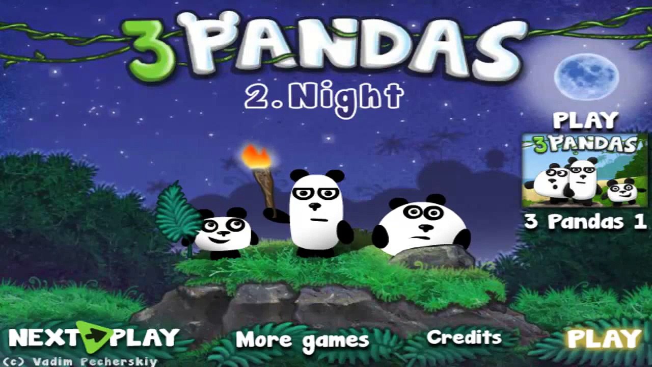 3 PANDAS_2. Night _ #Part_9 (3 ПАНДЫ_2. Ночь. _ #часть_9 )