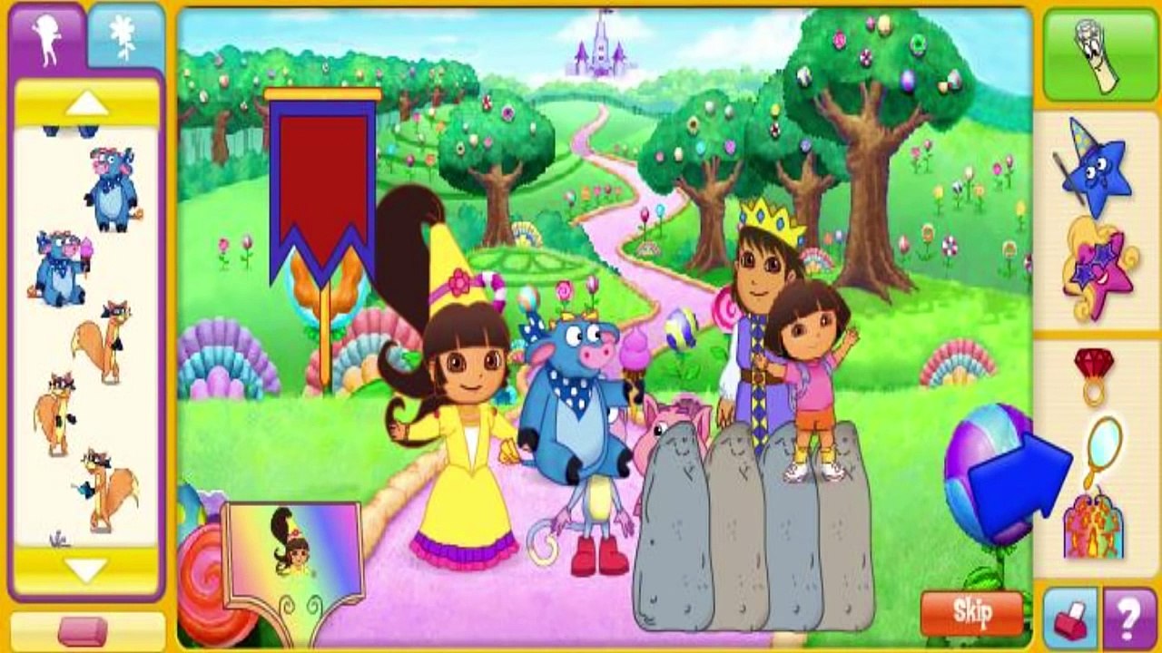 Dora the Explorer - Doras Great Big World - Dora Games - Nick Jr ...