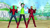Spiderman Vs Frozen Finger Family Songs | Ironman Frozen Elsa Nursery Rhymes Compilation