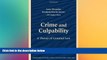 READ FULL  Crime and Culpability: A Theory of Criminal Law (Cambridge Introductions to Philosophy