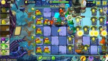 Plants vs. Zombies 2 Dark Ages: ZOMBIE-KÖNIG der Nacht 16 und 17 iOS-Gesicht Cam Magnet Shroom