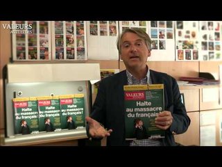Yves de Kerdrel : « Halte au massacre de la langue française ! »
