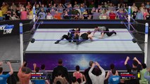 WWE 2K17: Dean Ambrose vs. AJ Styles (WWE Smackdown Live Oct 25 2016)