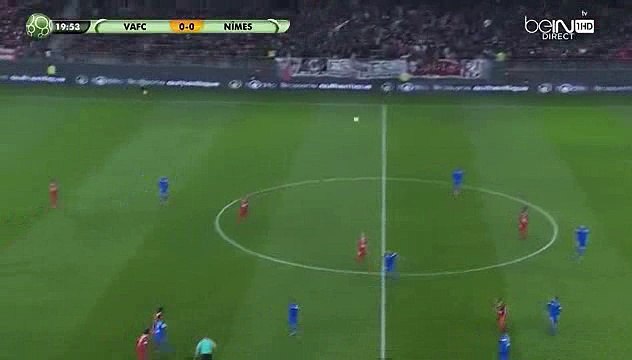 Joia Nuno Da Costa Goal HD - Valenciennes 1 - 0 Nimes 28.10.2016