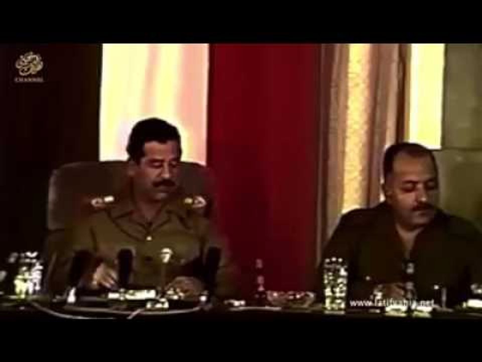 صدام حسين يكشف المخططات الإيرانية في المنطقة قبل حوالي ربع قرن
