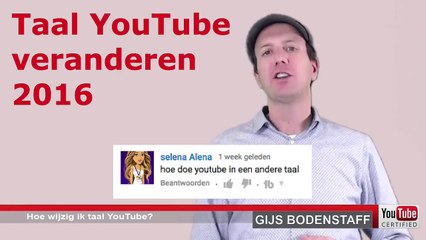 YouTube taal instellen - Taal YouTube veranderen - YouTube taal wijzigen