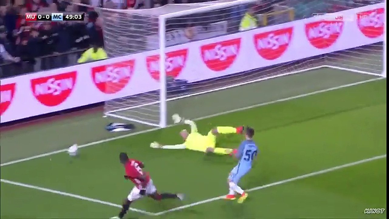 Manchester United vs Manchester City 1-0  English Highlights  League Cup 2016