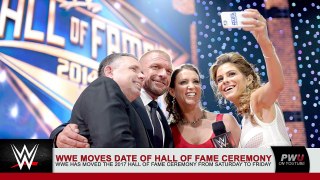 WWE Moves The Date Of The 2017 Hall Of Fame Ceremony