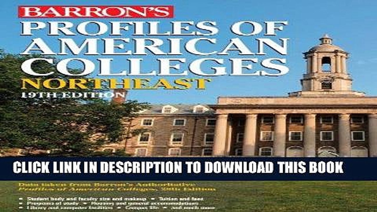 [PDF] Profiles of American Colleges, Northeast Edition (Barron s Profiles of American Colleges: