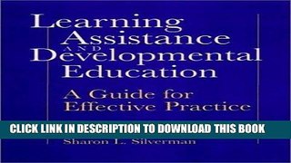 [Free Read] Learning Assistance and Developmental Education: A Guide for Effective Practice Free
