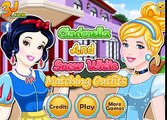 Disney Princess CINDERELLA AND SNOW WHITE DRESSUP - Dress up games