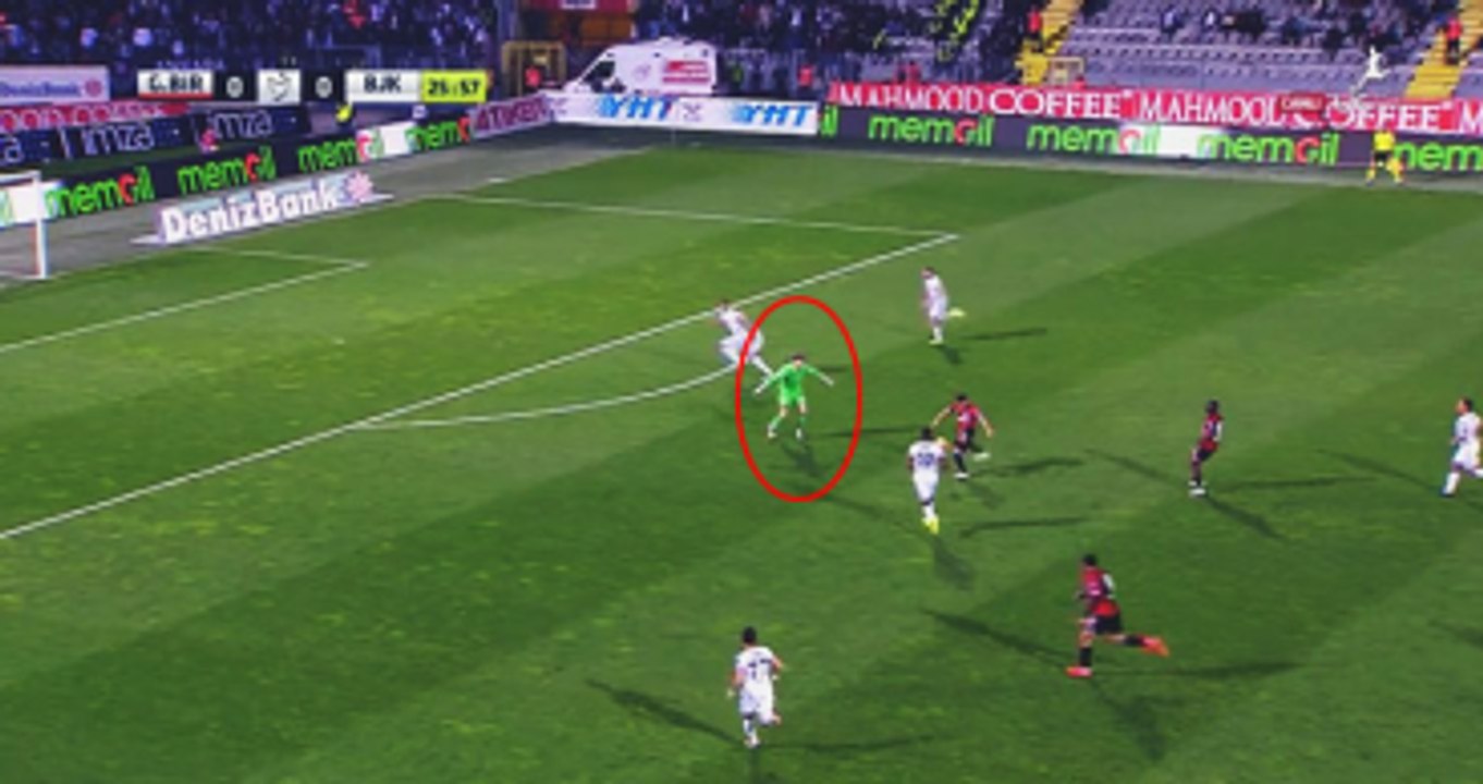 Kaleci Fabri'nin Büyük Hatası Beşiktaş'ı Yaktı