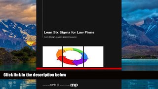 Big Deals  Lean Six Sigma for Law Firms  Best Seller Books Most Wanted