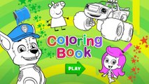 Peppa Pigs Family - Nick Jr. Coloring Book - Nick Jr Games
