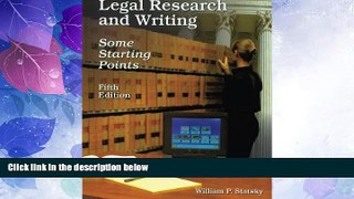 Big Deals  Legal Research and Writing  Full Read Best Seller