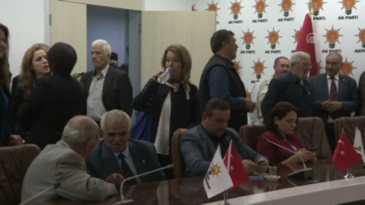 Bakanlar Zeybekci ve Özlü AK Parti Il Başkanlığını Ziyaret Etti