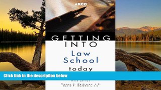 Deals in Books  Getting Into Law School Today (Arco Getting Into Law School Today)  Premium Ebooks