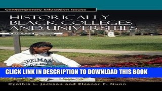 [Ebook] Historically Black Colleges and Universities: A Reference Handbook (Contemporary Education