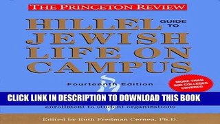 [PDF] Hillel Guide to Jewish Life on Campus, 14th Edition Download online