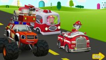 Nick Jr Firefighters - Paw Patrol Bubble Guppies Blaze and The Monster Machines - Nick Jr