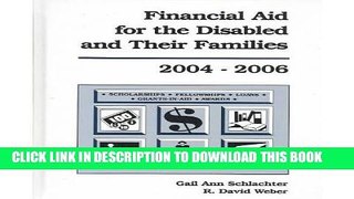 Best Seller Financial Aid for the Disabled   Their Families, 2004-2006 (Financial Aid for the